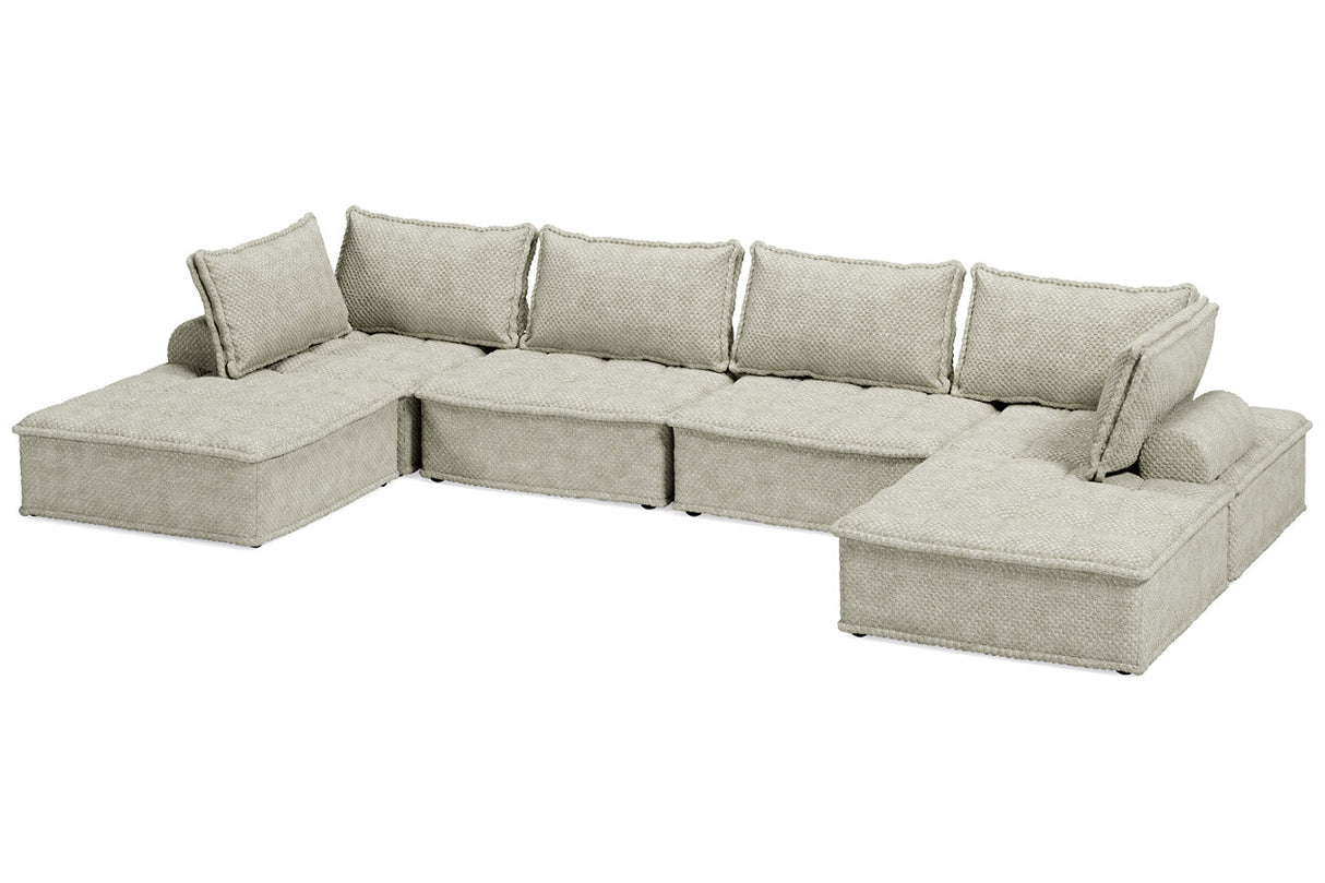 Bales Taupe 6-Piece Modular Sectional from Ashley - Luna Furniture