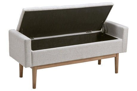 Briarson Beige/Brown Storage Bench from Ashley - Luna Furniture