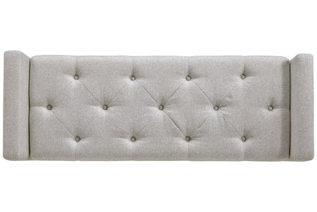 Briarson Beige/Brown Storage Bench from Ashley - Luna Furniture