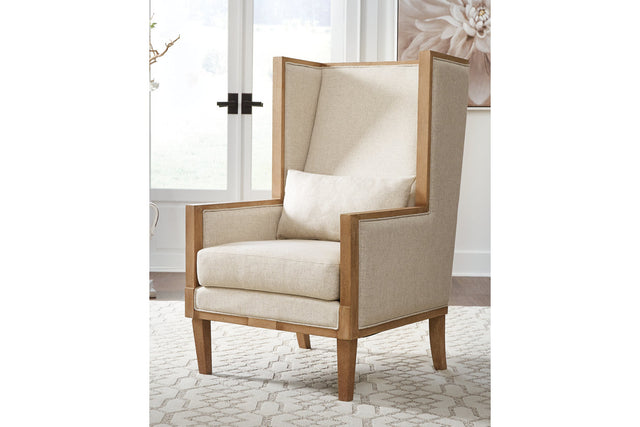 Avila Linen Accent Chair -  - Luna Furniture