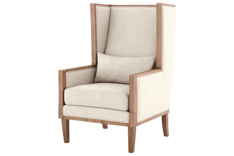 Avila Linen Accent Chair -  - Luna Furniture