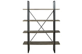 Gilesgrove Black/Gray Bookcase from Ashley - Luna Furniture