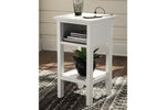Marnville White Accent Table
