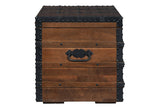 Kettleby Brown Storage Trunk from Ashley - Luna Furniture