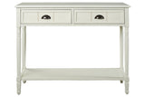 Goverton White Sofa/Console Table -  - Luna Furniture