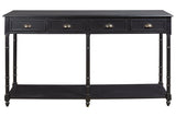 Eirdale Black Sofa/Console Table -  - Luna Furniture