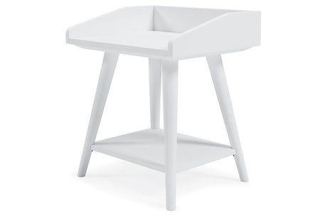 Blariden White Accent Table from Ashley - Luna Furniture