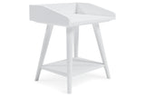 Blariden White Accent Table from Ashley - Luna Furniture