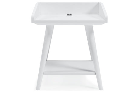 Blariden White Accent Table from Ashley - Luna Furniture