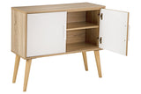 Orinfield Natural/White Accent Cabinet from Ashley - Luna Furniture