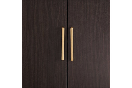 Orinfield Dark Brown Accent Cabinet from Ashley - Luna Furniture