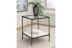 Ryandale Antique Pewter Finish Accent Table