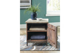 Laddford Whitewash Accent Cabinet from Ashley - Luna Furniture