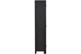 Lenston Black/Gray Accent Cabinet from Ashley - Luna Furniture
