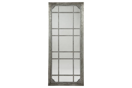 Remy Antique Gray Floor Mirror -  - Luna Furniture