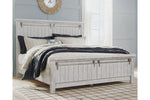 Brashland White Queen Panel Bed