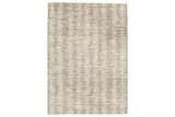 Abanlane Brown/Cream Medium Rug from Ashley - Luna Furniture