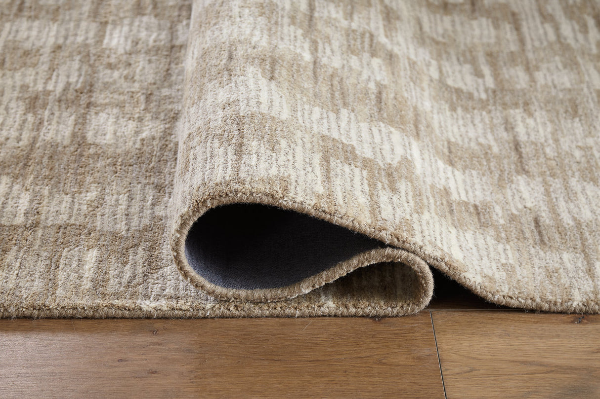 Abanlane Brown/Cream Medium Rug from Ashley - Luna Furniture