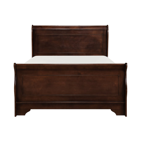 Abbeville Cherry Sleigh Bedroom Set from Homelegance - Luna Furniture