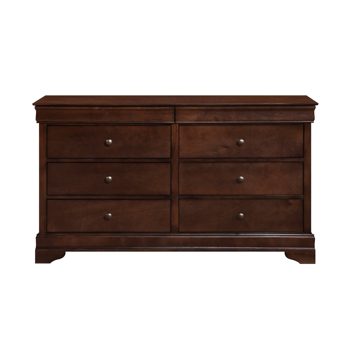 Abbeville Cherry Sleigh Bedroom Set from Homelegance - Luna Furniture