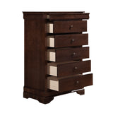 Abbeville Cherry Sleigh Youth Bedroom Set from Homelegance - Luna Furniture