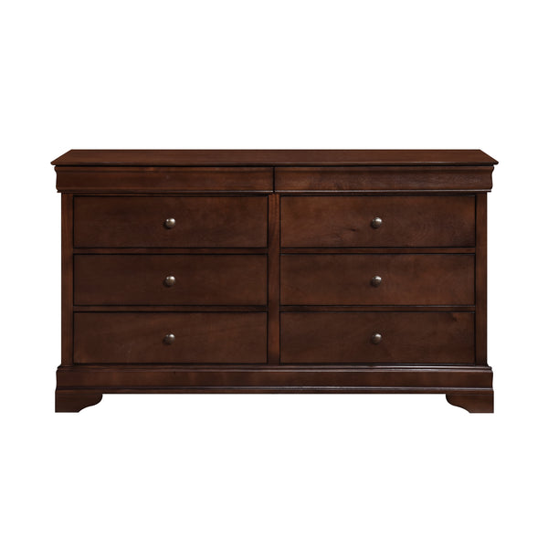 Abbeville Cherry Dresser, Two Hidden Drawers