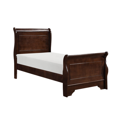 Abbeville Cherry Sleigh Youth Bedroom Set from Homelegance - Luna Furniture