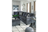 Abinger Smoke 2-Piece LAF Chaise Sectional from Ashley - Luna Furniture