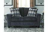Abinger Smoke Loveseat from Ashley - Luna Furniture
