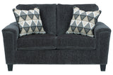 Abinger Smoke Loveseat from Ashley - Luna Furniture
