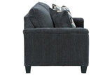 Abinger Smoke Loveseat from Ashley - Luna Furniture