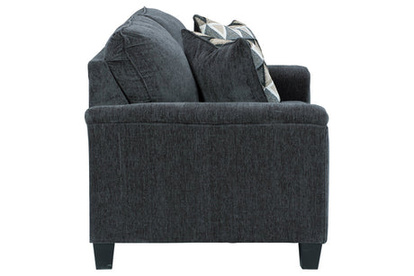 Abinger Smoke Loveseat from Ashley - Luna Furniture