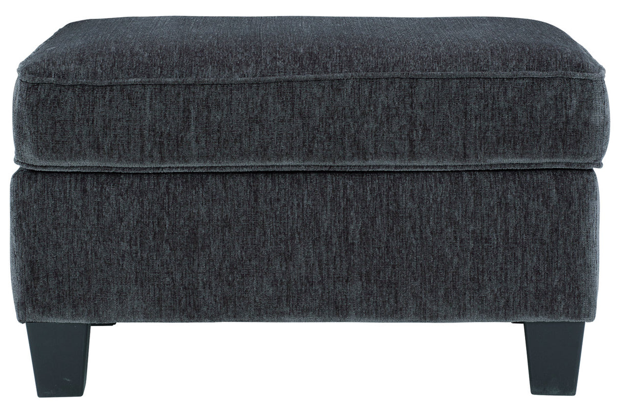 Abinger Smoke Ottoman from Ashley - Luna Furniture