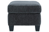 Abinger Smoke Ottoman from Ashley - Luna Furniture