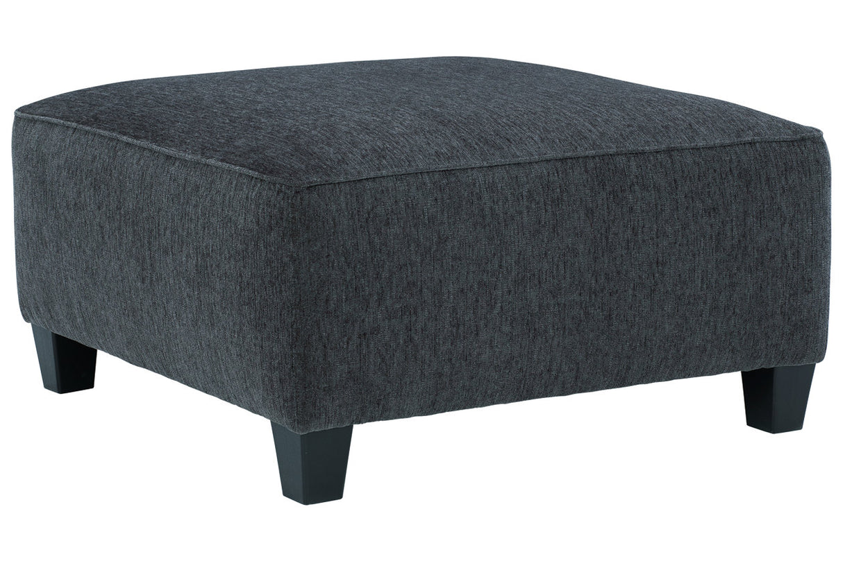 Abinger Smoke Oversized Accent Ottoman from Ashley - Luna Furniture