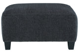 Abinger Smoke Oversized Accent Ottoman from Ashley - Luna Furniture