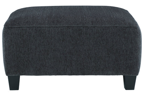 Abinger Smoke Oversized Accent Ottoman from Ashley - Luna Furniture