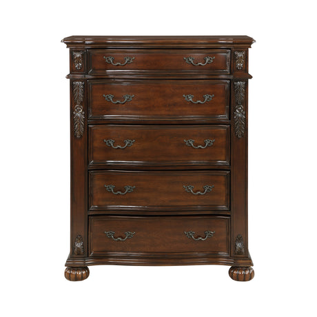 Adelina Cherry Chest from Homelegance - Luna Furniture