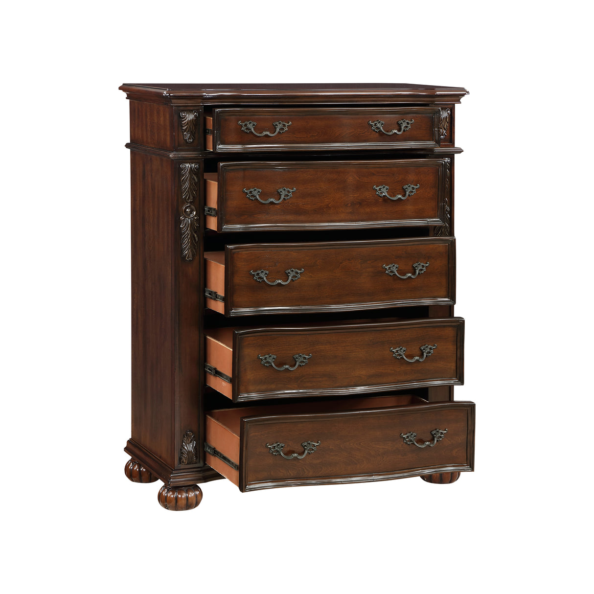 Adelina Cherry Chest from Homelegance - Luna Furniture
