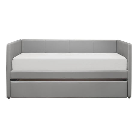 Adra Gray Twin Daybed with Trundle from Homelegance - Luna Furniture