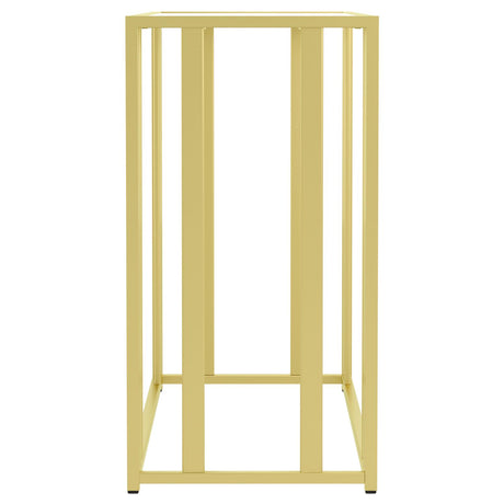 Adri Matte Brass Metal Frame Sofa Table from Coaster - Luna Furniture