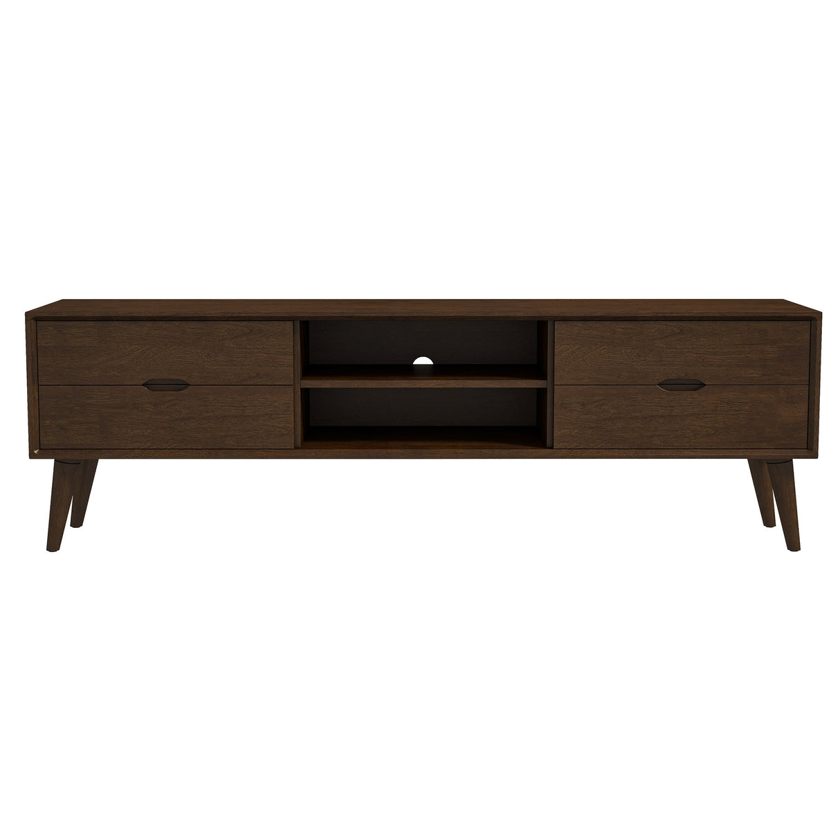 Adrian Walnut TV Stand from Ashcroft Furniture - Luna Furniture