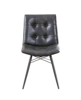 Aiken Charcoal Tufted Dining Chairs, Set of 4 from Coaster - Luna Furniture