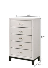 Akerson Chalk Chest from Crown Mark - Luna Furniture