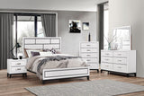 Akerson Chalk Panel Bedroom Set from Crown Mark - Luna Furniture
