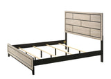 Akerson Driftwood King Panel Bed from Crown Mark - Luna Furniture