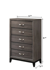 Akerson Gray Chest from Crown Mark - Luna Furniture