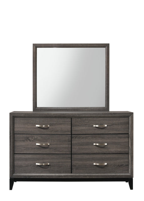 Akerson Gray Dresser from Crown Mark - Luna Furniture