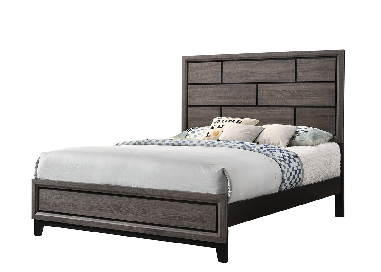 Akerson Gray Panel Bedroom Set from Crown Mark - Luna Furniture