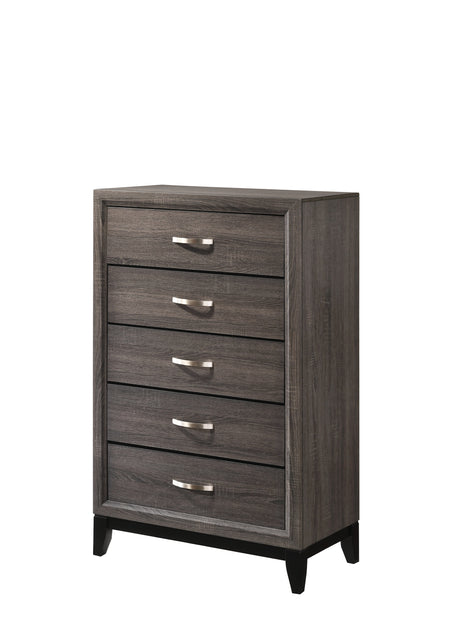 Akerson Gray Panel Youth Bedroom Set from Crown Mark - Luna Furniture